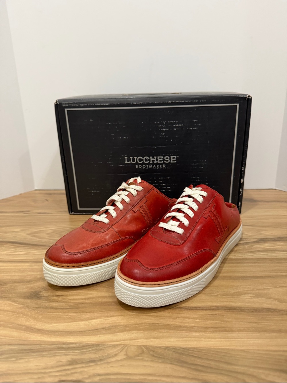 Lucchese Saddle Mule Sneakers